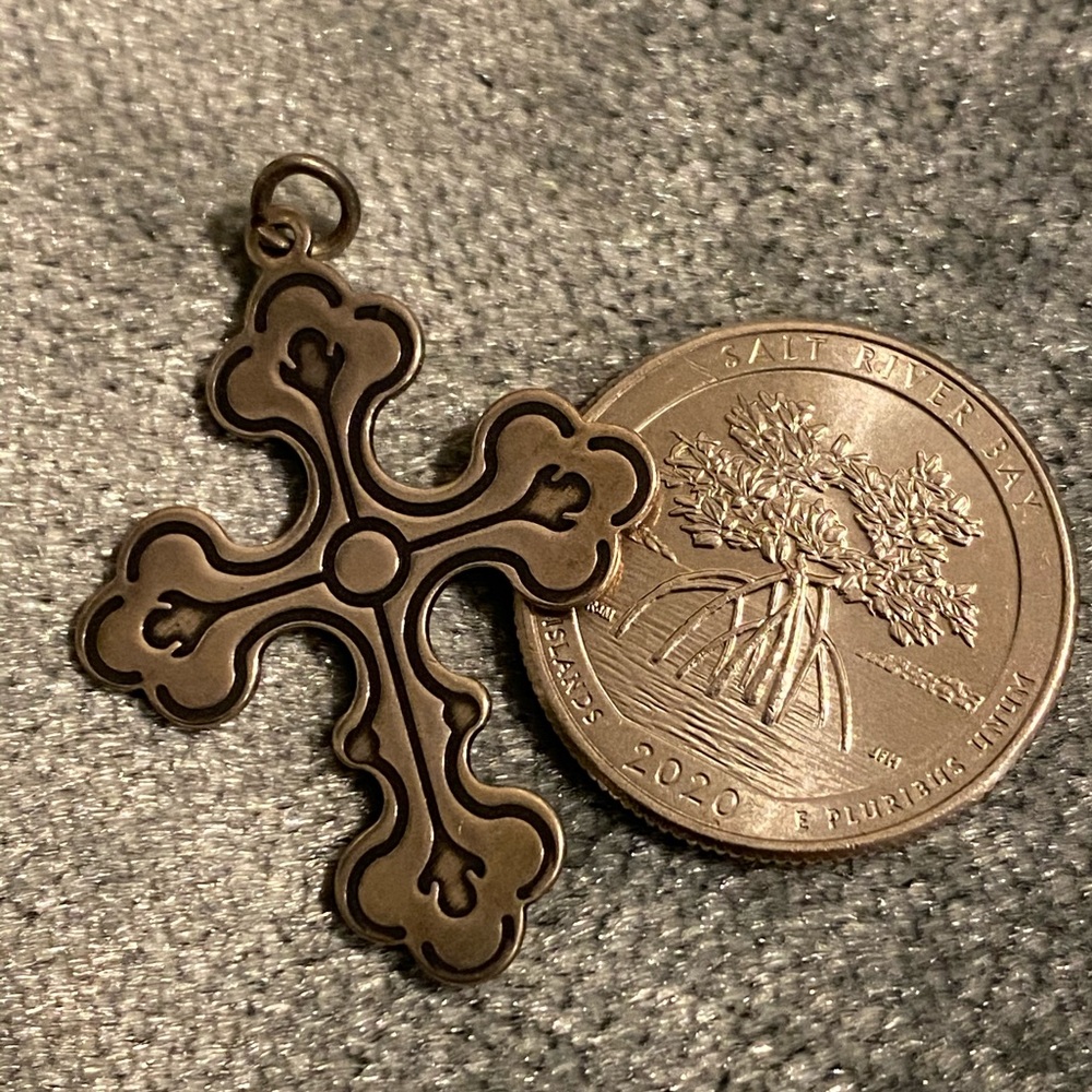 Sterling Silver Cross - Picture 2 of 3